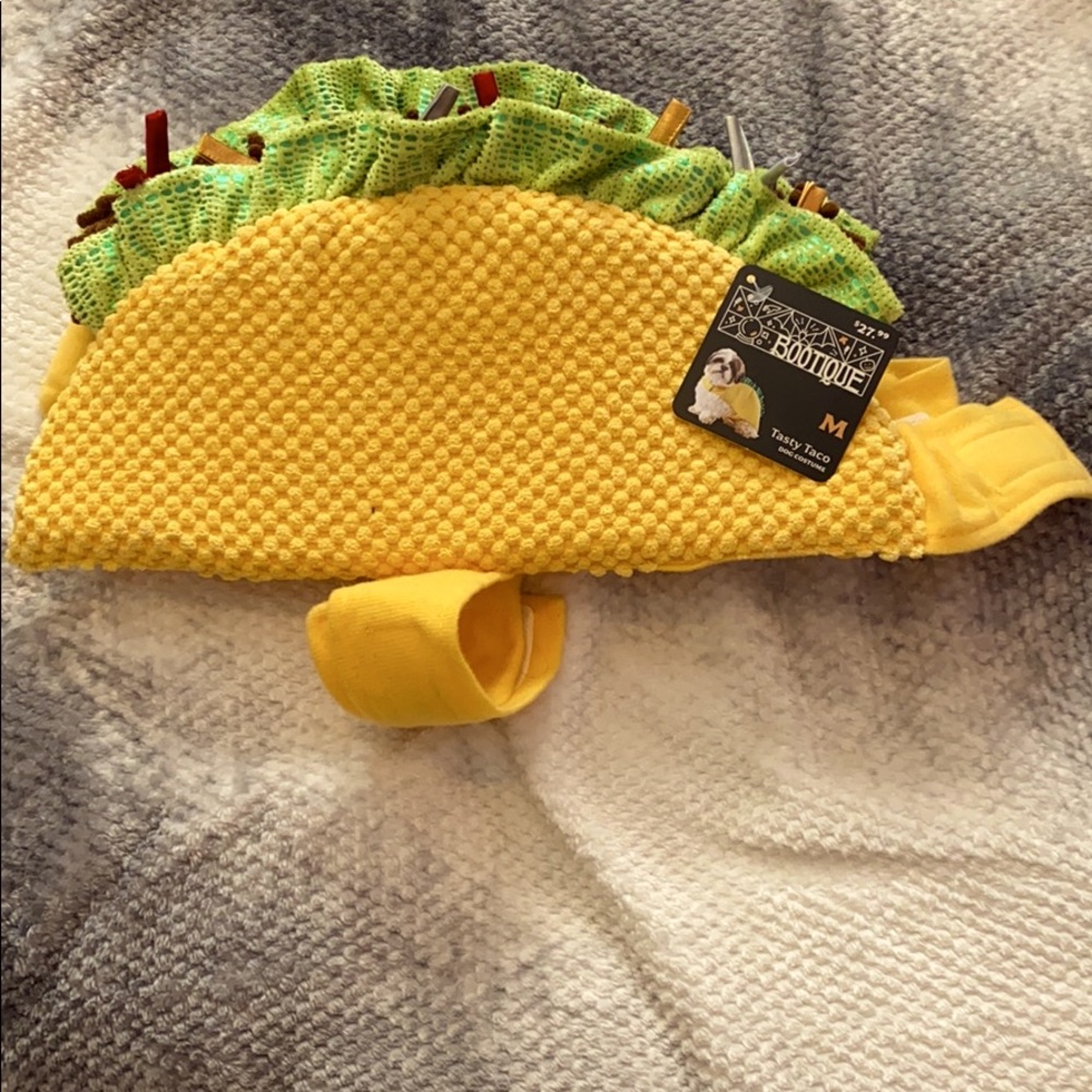 Taco dog costume